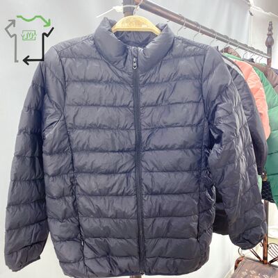 Used Children's Fashionable Winter Jacket Grade A Mixed Colors Second Hands Clothes In Bales