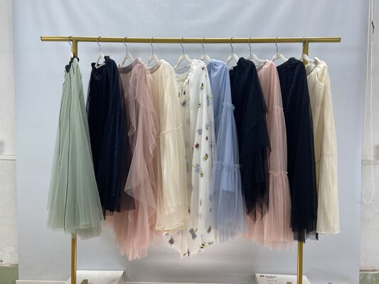 Second Hand Women's Mesh Skirt Mixed Fashionable Versatile Used Summer Clothing