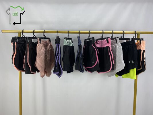 Men Women Fashion Used Trousers Second Hand Winter Sports Yoga Shorts Loose Fit