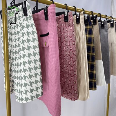 Summer Fashion Second Hand Cotton Short Skirt Ukay Bales Bundle Used Clothing Wholesale