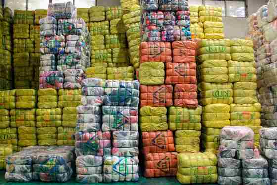 Spring Season Used Short Sleeve Women's Knitted Cardigan Short Sweater Long Sleeves