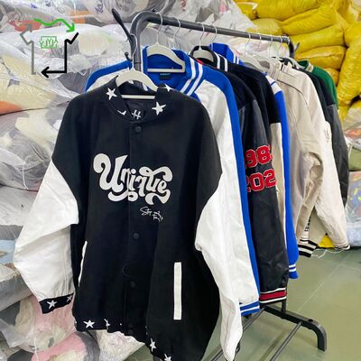 Women's Second Hand Baseball Jersey Used Formal Blouses Clothes Mixed Sizes