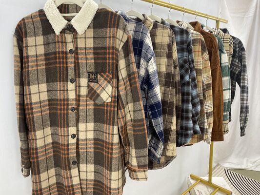 Men's Women's Old Winter Shirts Slim Fit Fashion Autumn Winter Versatile Sizes