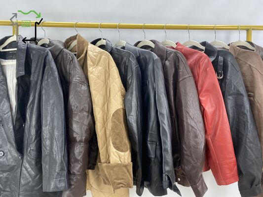 Men Women's Second Hand Jacket Parka Grade A Clean 95% All Seasons Mixed Colors