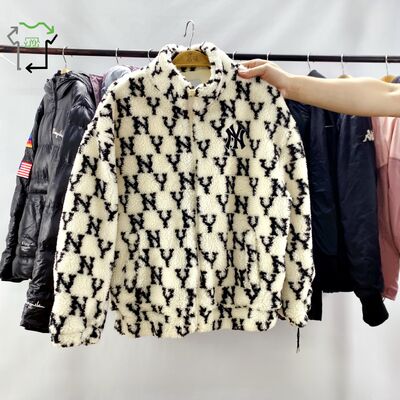 Second Hand Women's Brand Cotton Jacket Winter Warm Fashion Used Branded Coat