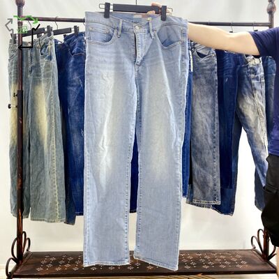 Second-Hand Women's Brand Jeans Skinny Baggy Mixed Woman Jeans Second Hand for Women Used Luxury Clothes in Bales Used Brand Clothes