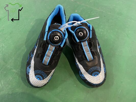 Kids Second Hand Football Shoes Wholesale Grade Chinese Branded Old Soccer Shoes