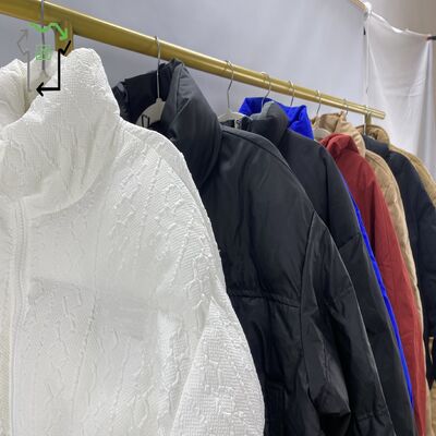 High Quality Second Hand Winter Coat Wholesale Fashion Cotton-padded Warm Used Clothes