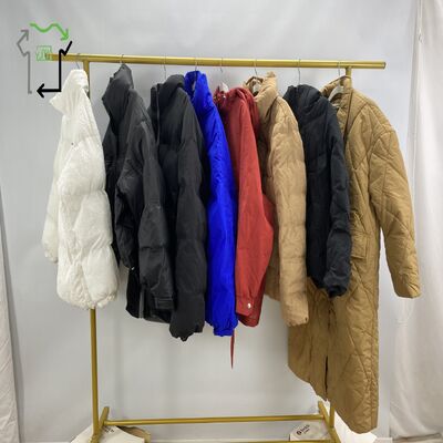 High Quality Second Hand Winter Coat Wholesale Fashion Cotton-padded Warm Used Clothes