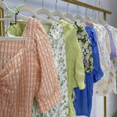 Used Other Polyester/Cotton Tops Wholesale Lot Mixed Styles Sizes Good Grade Blouse Clothes YIJIAYI High Quality Show Weight