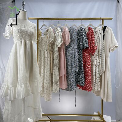 Other High Quality Polyester/Cotton Mixed Colors Dresses Wholesale Second-hand Winter Clothing Used Clean 95-100% Premium