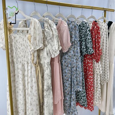 Other High Quality Polyester/Cotton Mixed Colors Dresses Wholesale Second-hand Winter Clothing Used Clean 95-100% Premium