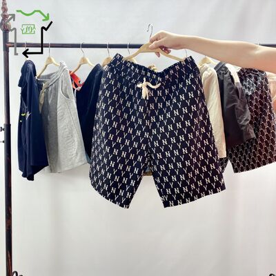 Yijiayi Used Men's Polyester/Cotton Cargo Shorts Mixed Sizes Grade a High Quality Wholesale 50pcs