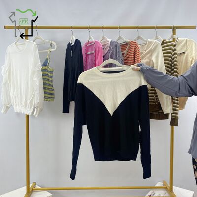 Used Ladies Summer Top Clothes Bales Second Hand Knitted Vest for Women