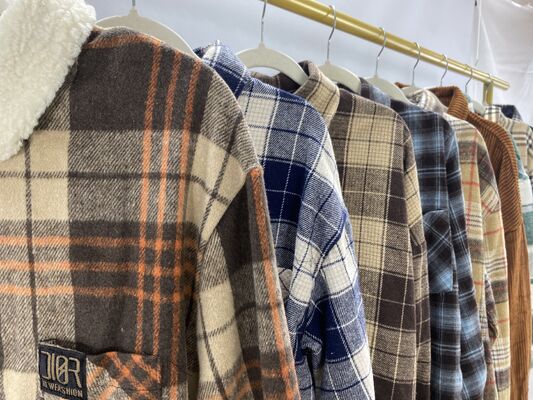 Men's Women's Old Winter Shirts Slim Fit Fashion Autumn Winter Versatile Sizes