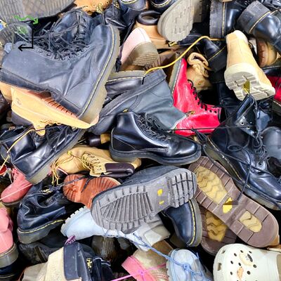 Adult All Season Used Shoes Women Second Hand Branded Shoes Mixed Sizes