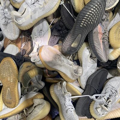 Mix Colors Casual Used Brand Sneakers Second Hand Old Sports Shoes Four Seasons