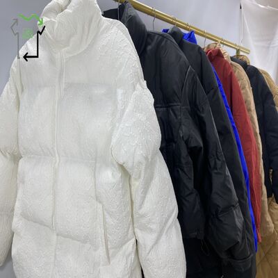 High Quality Second Hand Winter Coat Wholesale Fashion Cotton-padded Warm Used Clothes