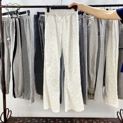 Yijiayi Basic Women's High Quality Clean Sports Used Thick Sweatpants Casual Design Trouser Second Hand Pants Bales