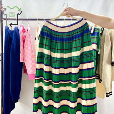 Second Hand Women's Sweater Set Button Elegant Casual Warm Mixed Clothing Ukay Bales Used Clothes Mixed Colors Clean 95-100%