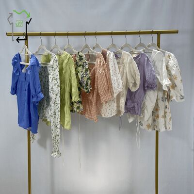Used Other Polyester/Cotton Tops Wholesale Lot Mixed Styles Sizes Good Grade Blouse Clothes YIJIAYI High Quality Show Weight