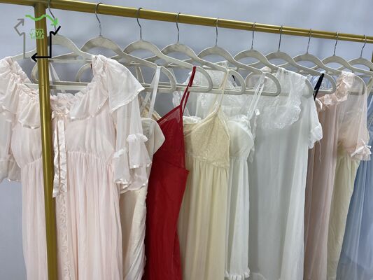 High Quality Wholesale Sexy Casual Comfort Used Polyester/Cotton Pajamas Second Hand Clothes Aesthetically Pleasing Clean