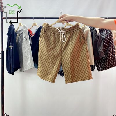 Yijiayi Used Men's Polyester/Cotton Cargo Shorts Mixed Sizes Grade a High Quality Wholesale 50pcs