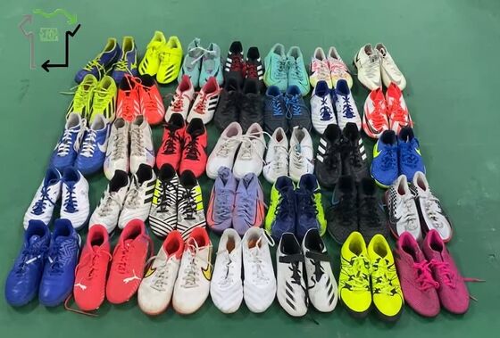 Exercise Designer Used Branded Shoes Second Hand Women's Football Shoes Fashionable