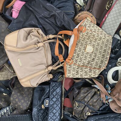 Women Mixed Colors Used Brand Bags Luxury Second Hand Shoulder Bag Wholesale