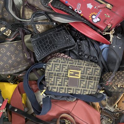 Mixed Color Styles Used Brand Bags Second Hand Designer Handbags Uaky Bales